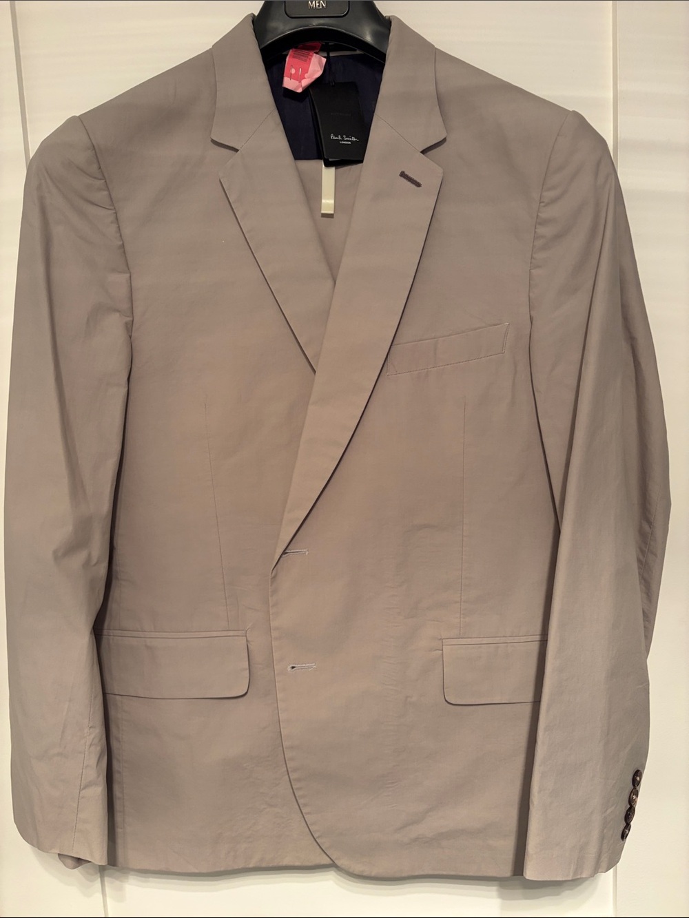 Paul Smith Men's Taupe-Light Brown Single-Breasted Blazer